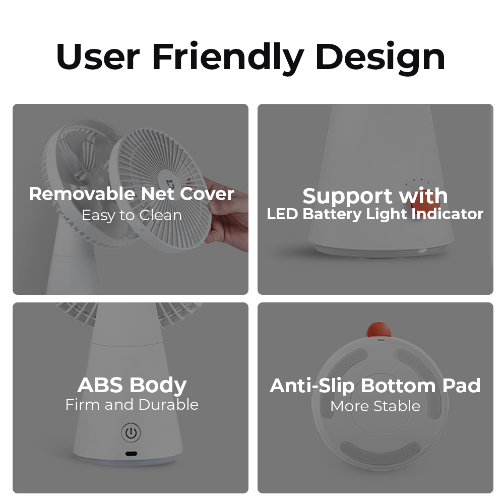 Xiaomi Mijia Portable Mini Desk Fan