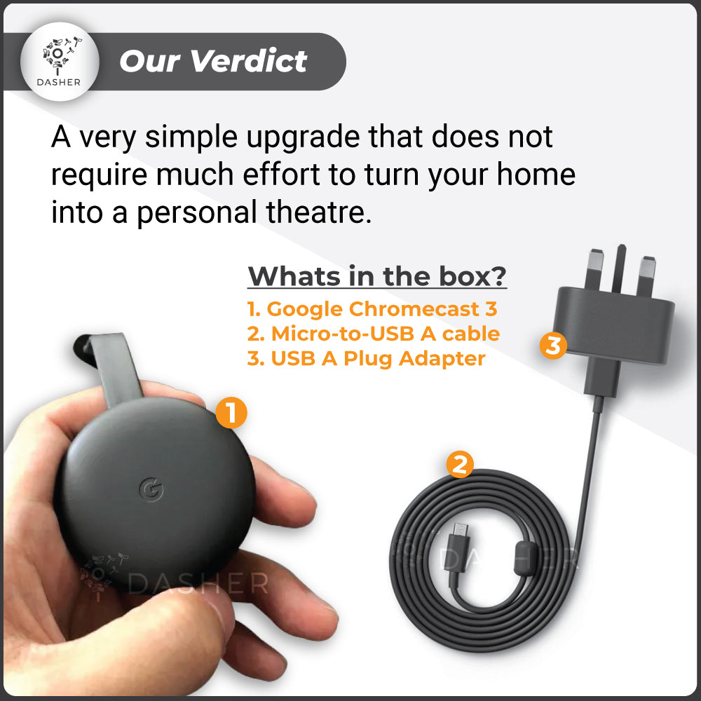 Google Chromecast 3