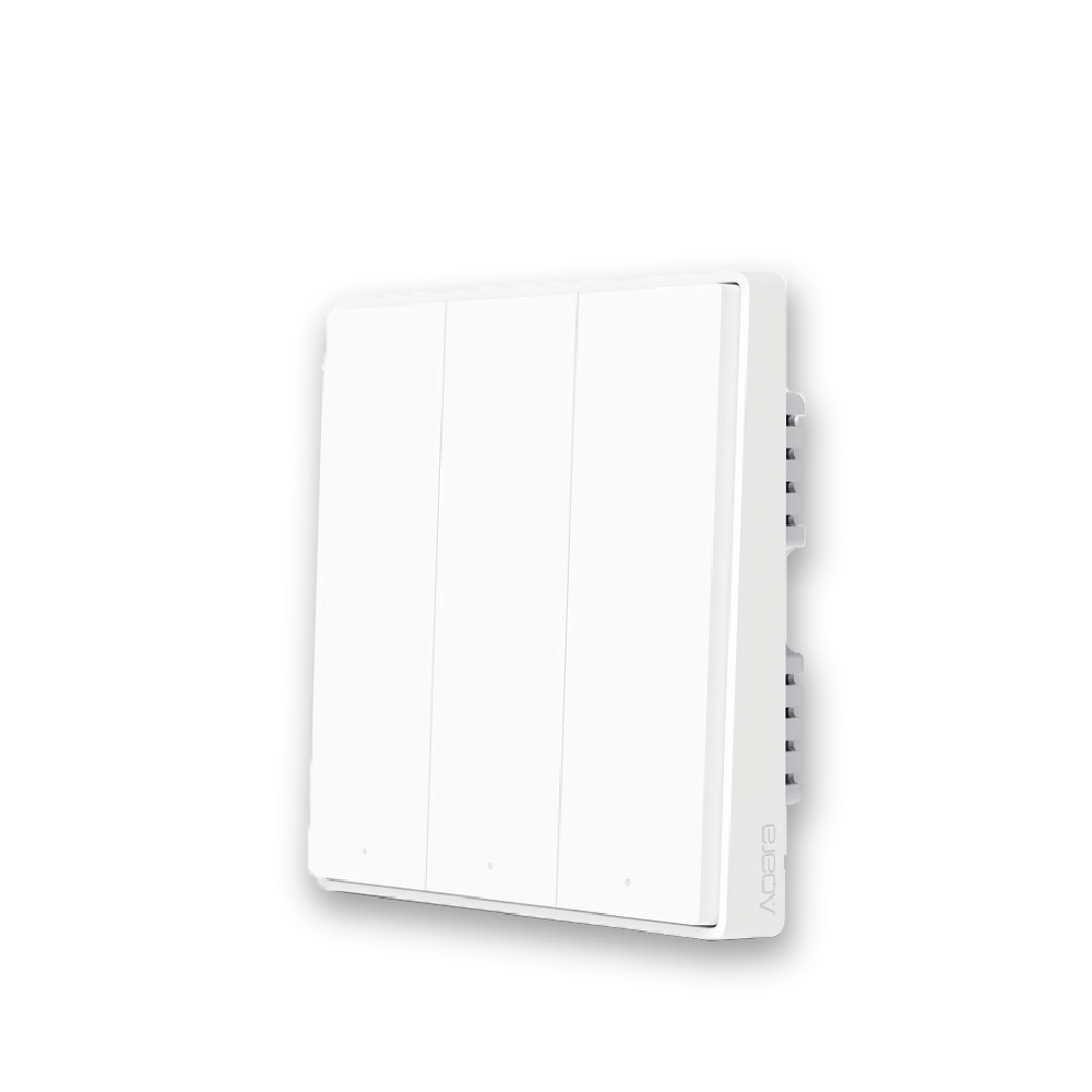 Aqara Wall Switch D1 3 Key- Zigbee (With Neutral)