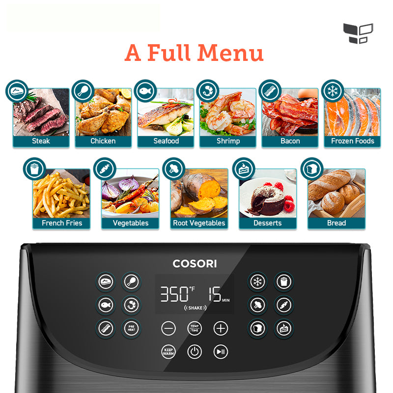 COSORI 3.5L Air Fryer (CP137)