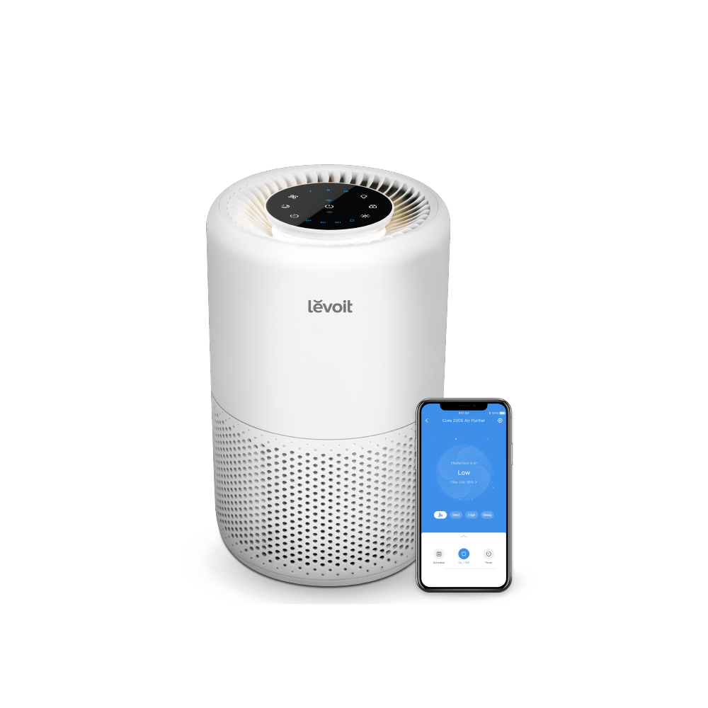 Levoit Core 200S Smart WiFi Air Purifier with Night Light