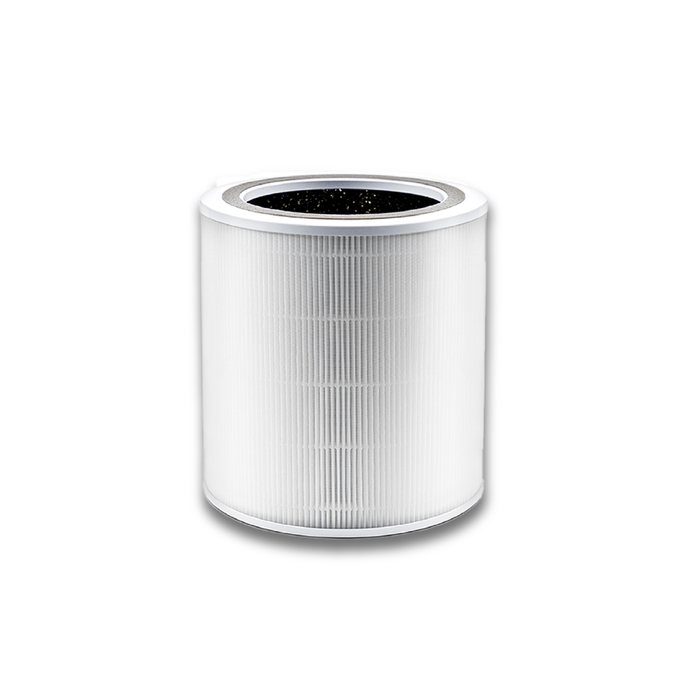 White pleated replacement air purifier filter for Core 400S