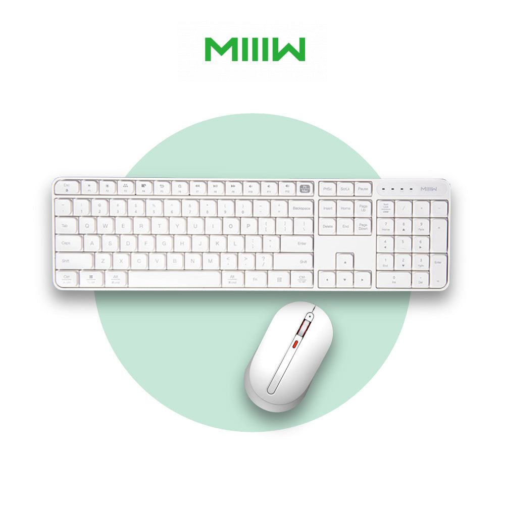 Miiiw Wireless Keyboard + Mouse Combo B03