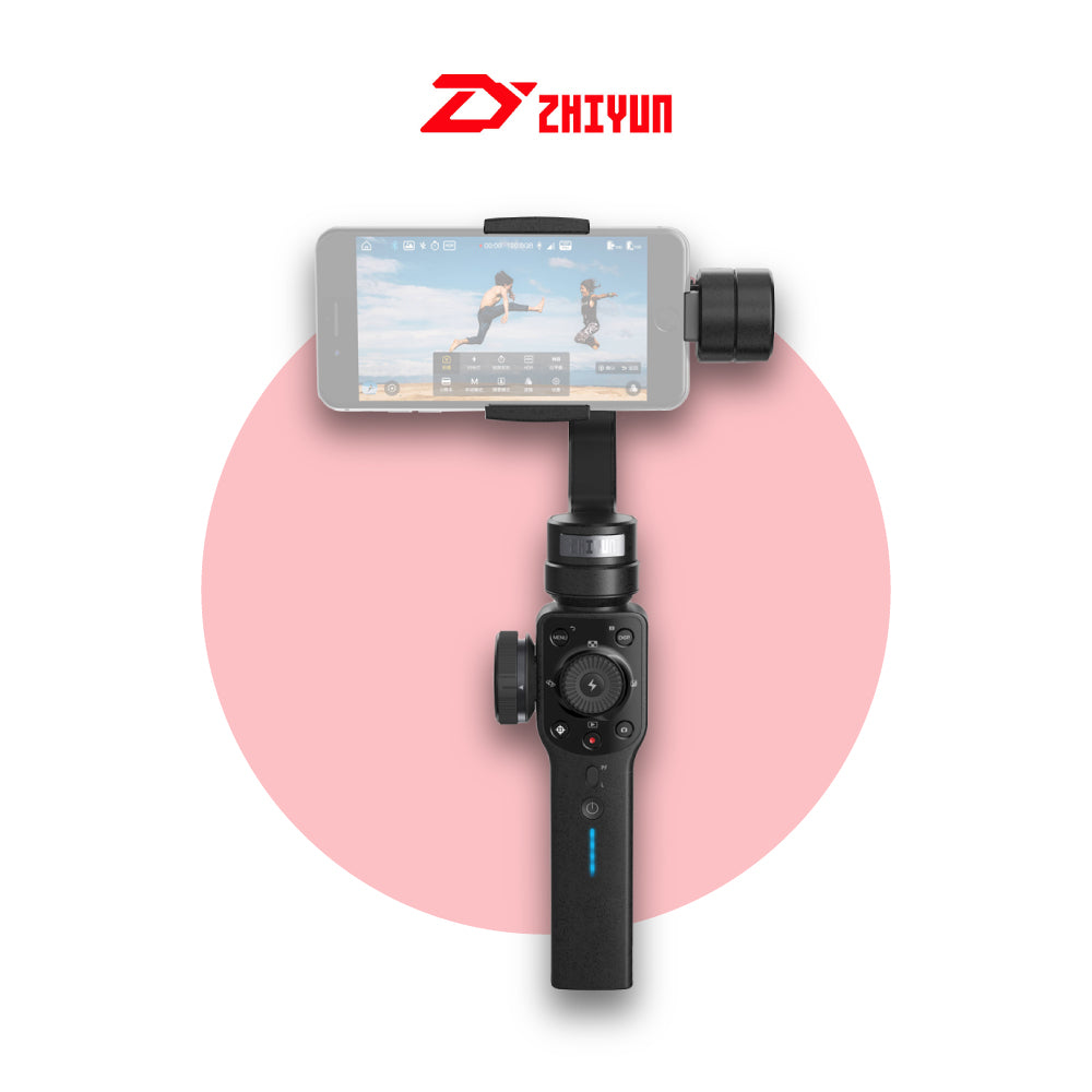 Zhiyun Smooth 4 Gimbal Stabilizer - Vlog Video Maker
