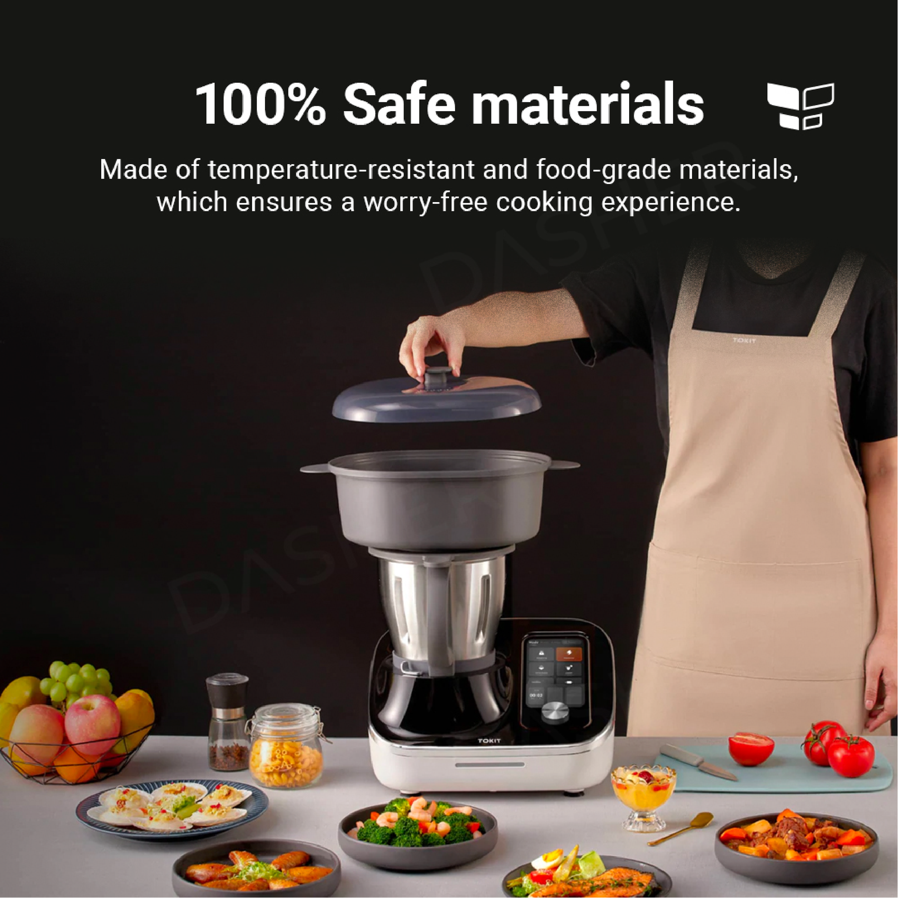 TOKIT Omni Cook Intelligent Multifunctional Cooking Machine