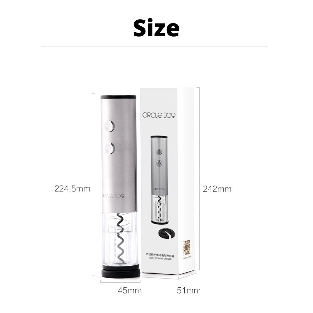 Circle Joy Electric Wine Corkscrew - Cork Remover less than 20 second