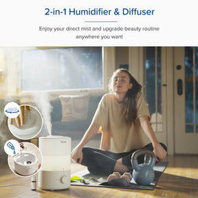 Levoit Dual 150 Ultrasonic Cool Mist Humidifier