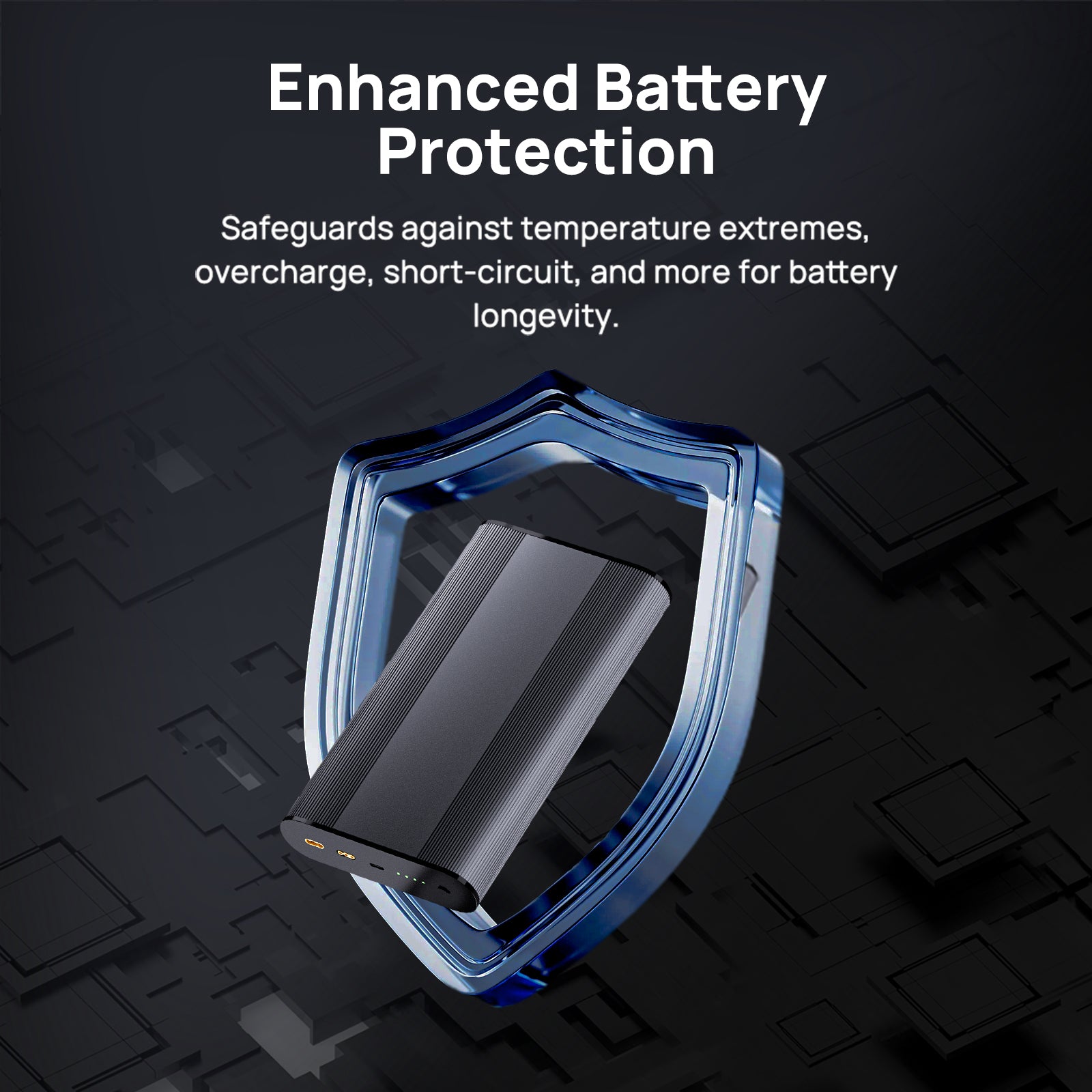 70mai External Battery Pack | Easy Plug & Play | Car Battery Saver & Protection