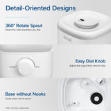 Levoit Classic 160 Ultrasonic Humidifier for Bedroom 2.5L Tank Up to 25 Hours