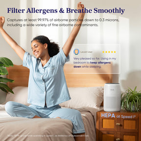 Levoit Core Mini Air Purifier With Aromatherapy (16 ㎡ / 169 ft²)