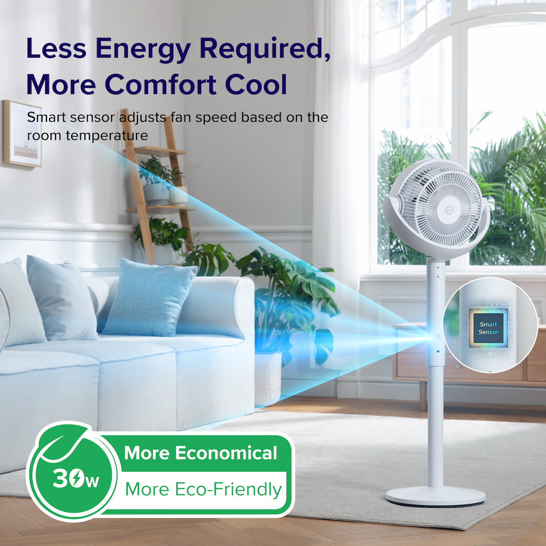 Levoit Pedestal Air Circulation Fan Max Speed 7.5 m/s