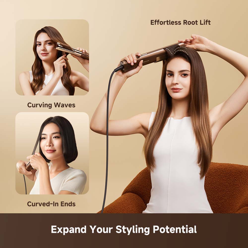 Dreame AeroStraight High-Speed Styler - Gold