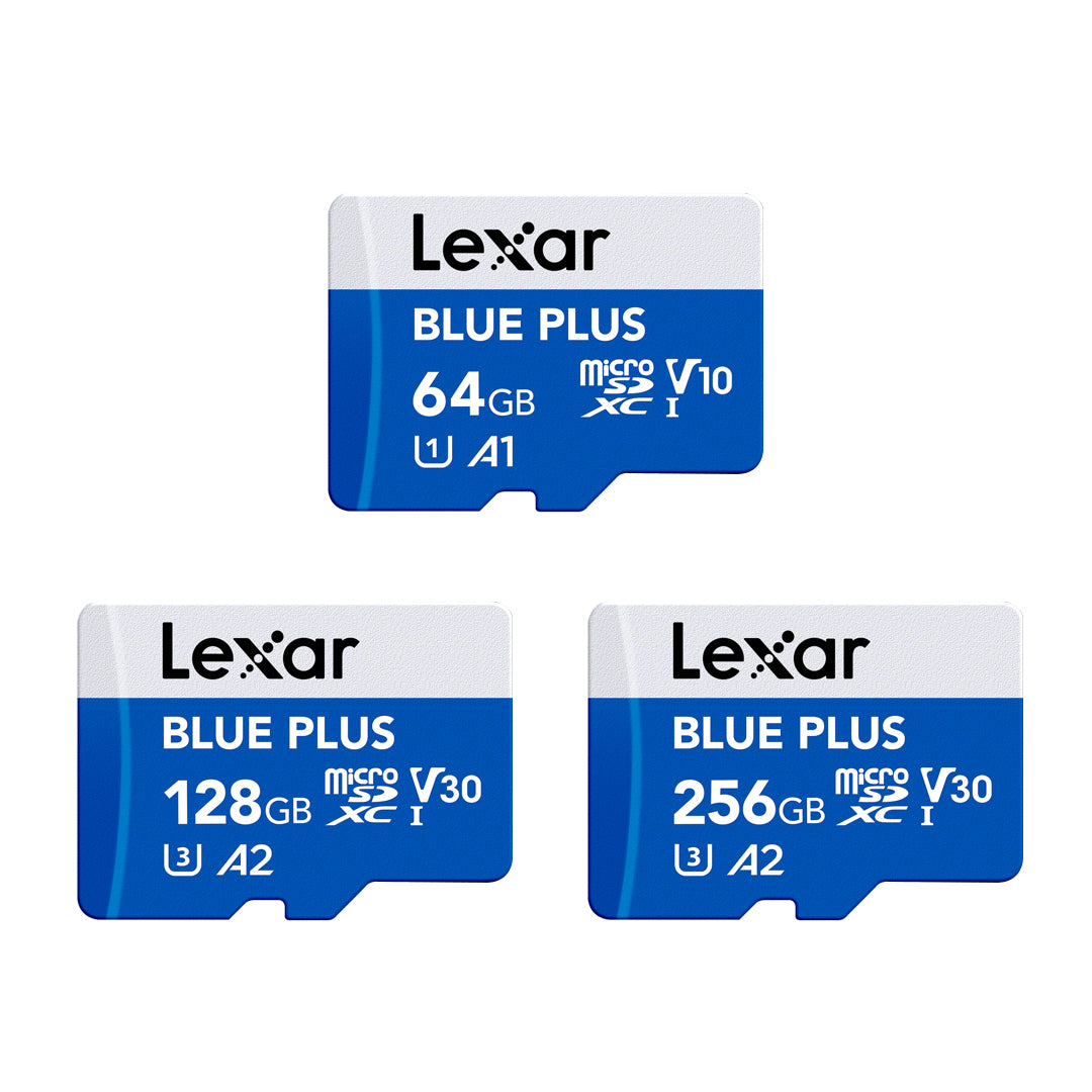 Lexar Blue Plus Micro SD Memory Card