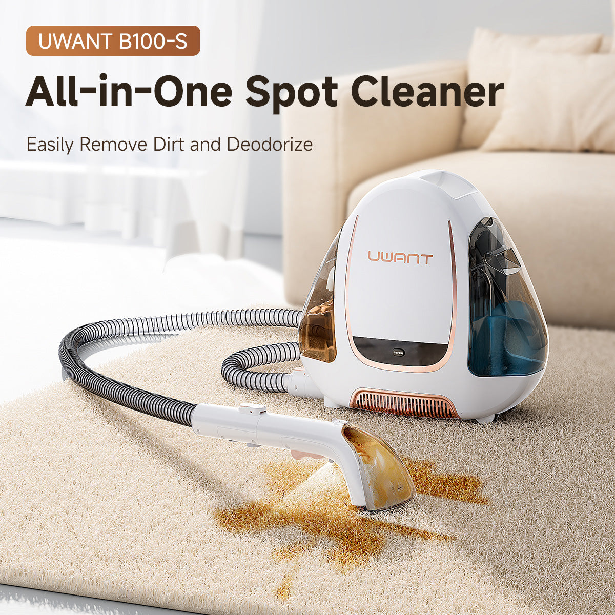 Uwant B100-S Spot Cleaner – Dasher MY Uwant B100-S Spot Cleaner – Dasher MY