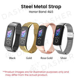 Mijobs Mesh Stainless Steel Strap for Honor Band 5 and Band 4