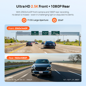 A410 2.5K Dash Cam