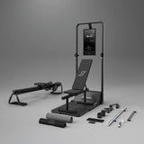 Speediance Gym Monster 2 Trainer mit Display, klappbarer Bank und Zubehör-Set