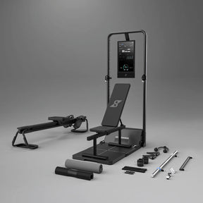 Speediance Gym Monster 2 Trainer mit Display, klappbarer Bank und Zubehör-Set