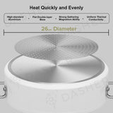 Zhiwuzhu 4L Non-Stick Pot