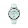 41mm smartwatch with mint green strap and round light teal dial