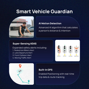 [NEW Launch] 70mai A810 4K Dash Cam Dual Vision Car Recorder with GPS ADAS [Pre-order eta 30 Sep]