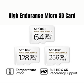 SanDisk High Endurance MicroSD Card - Main Image
