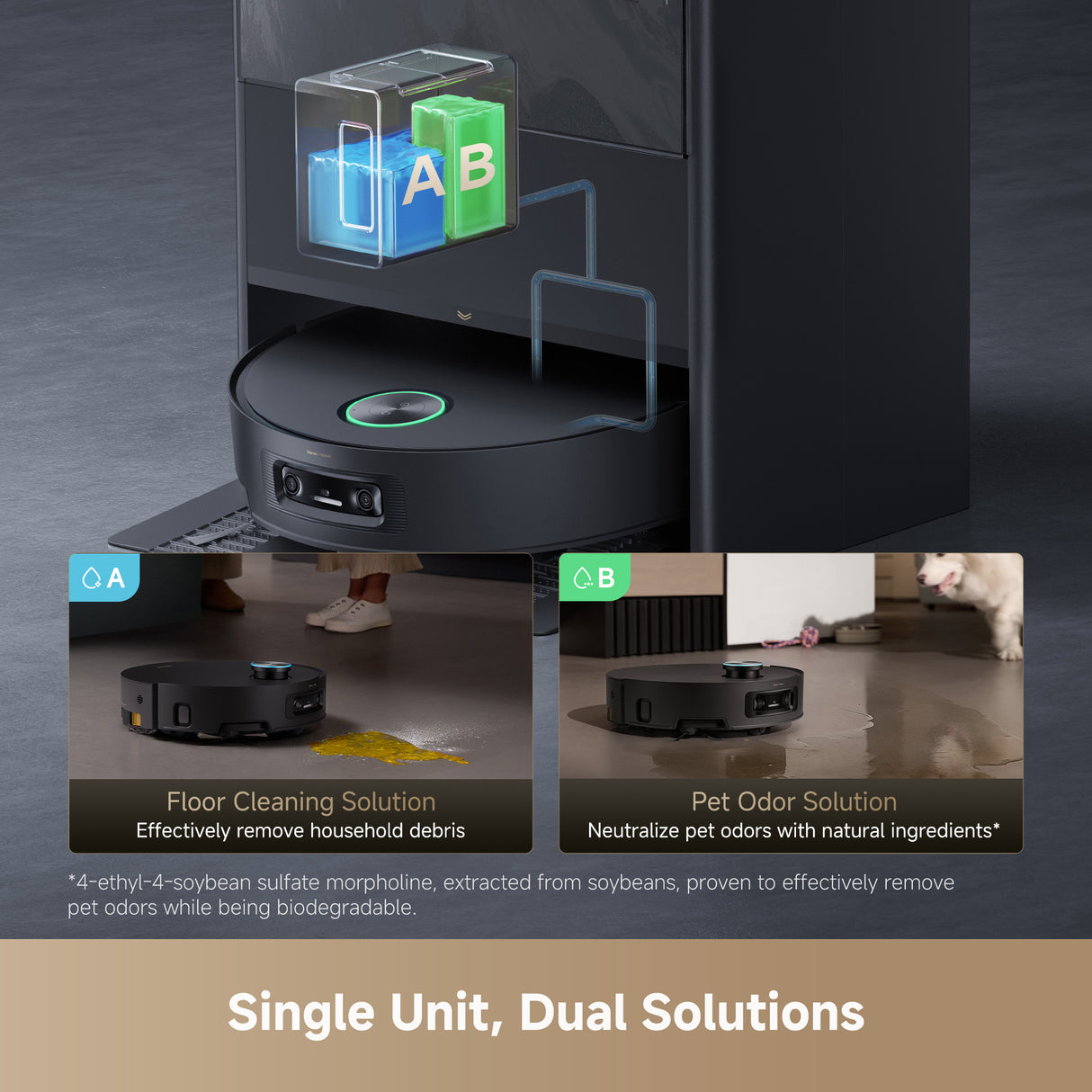 Dreame Robot Vacuum Mop Aqua 10 Pro Track