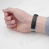 Mijobs Leather Strap for Honor Band 5 and Band 4