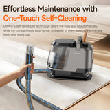 UWANT Y100 steam spot cleaner: gray base with hose and handheld nozzle