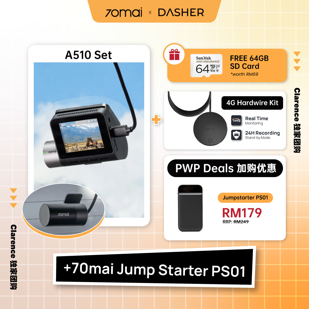 Clarence Wong x 70mai Special Deals