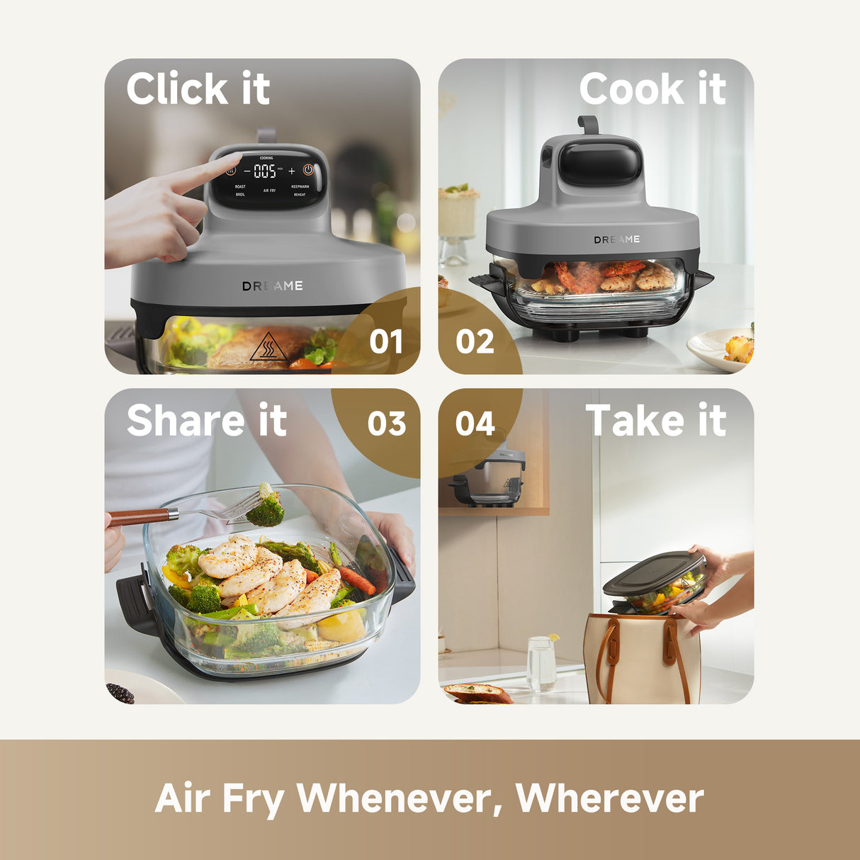 Dreame PT60 Tasti Air Fryer