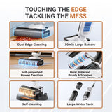 MOVA K20 Wet and Dry Floor Washer & Vacuum Cleaner | Self-Cleaning | Smart-Dirt Detection | Dual-Edge Clean | 2 Years Local Warranty