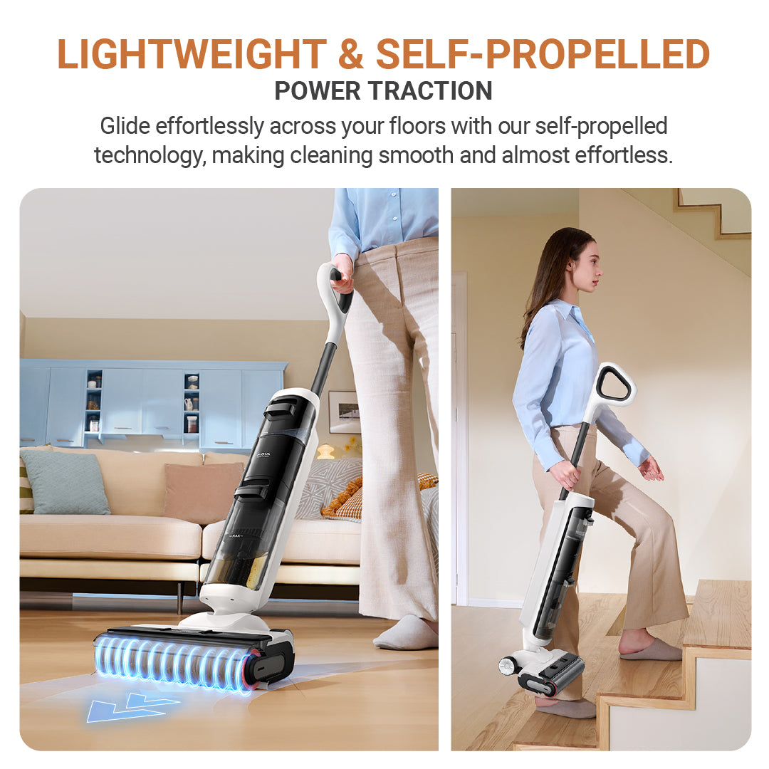 MOVA K20 Wet and Dry Floor Washer & Vacuum Cleaner | Self-Cleaning | Smart-Dirt Detection | Dual-Edge Clean | 2 Years Local Warranty