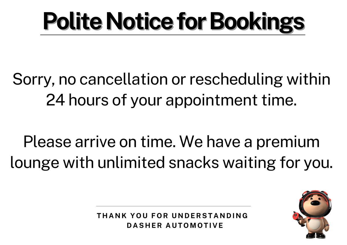 Dash Cam Installation Booking