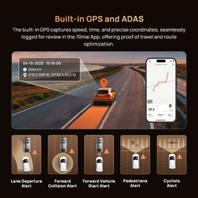 T800 4K 3 Channel Dashcam 4G