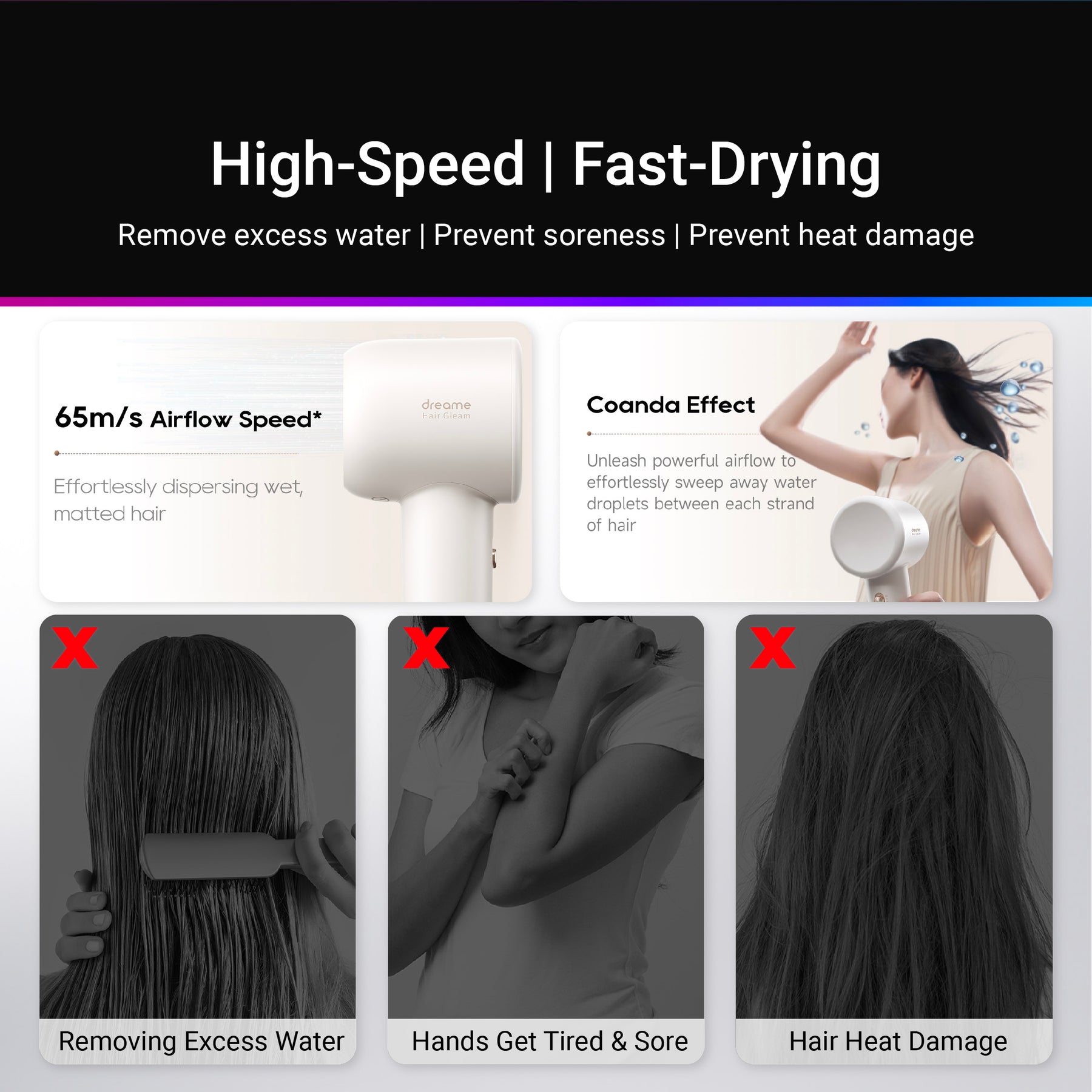Dreame Gleam High Speed Hair Dryer
