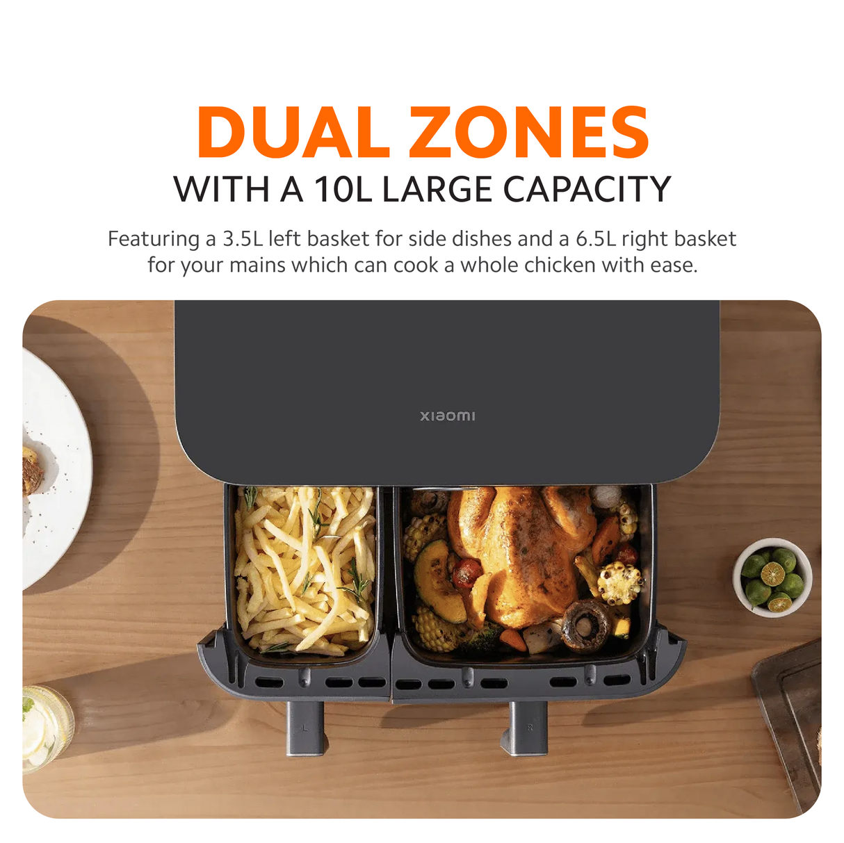 Xiaomi Dual Zone Air Fryer 10L