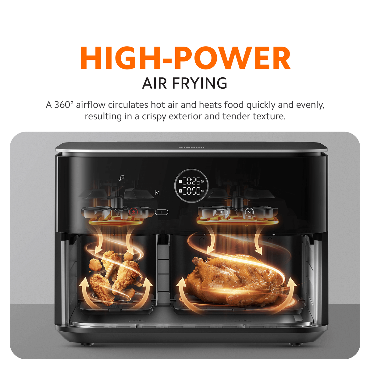 Xiaomi Dual Zone Air Fryer 10L