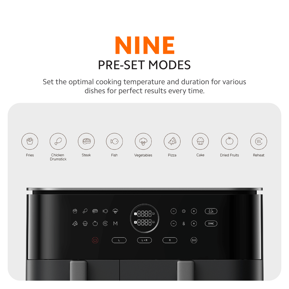 Xiaomi Dual Zone Air Fryer 10L