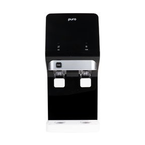 Puro Core UF-Warm/Kalt-Spender mit 4 Stufen, schwarzes Frontpanel und Push-Taste