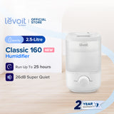 Levoit Classic 160 Ultrasonic Humidifier for Bedroom 2.5L Tank Up to 25 Hours