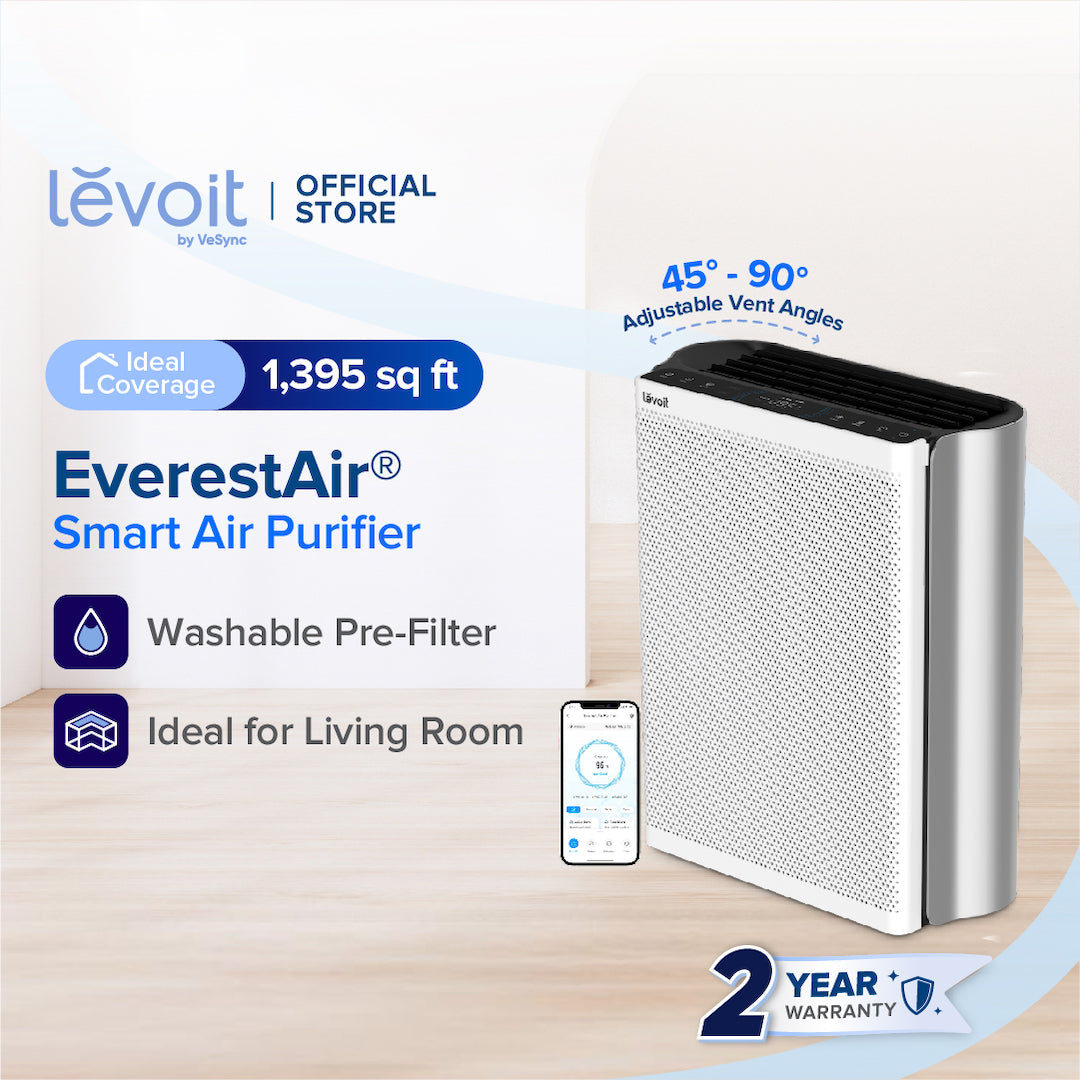 Levoit Everest Air Smart True HEPA Air Purifier for Large Rooms (1,395sqft/130 m²)