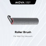 Roller Brush für Nass-/Trockensauger, graue Walze mit rotem Seitenring