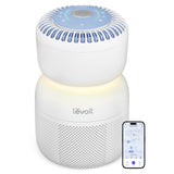 Levoit baby air purifier with white-noise sound machine and night light