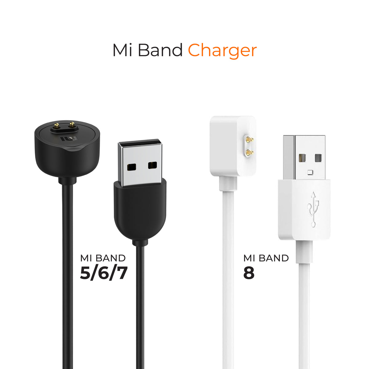 Xiaomi Mi band 5 / 6 / 7 / 8 Charger