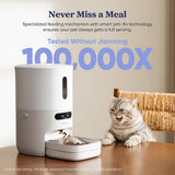 PAWSYNC Smart Pet Feeder APP Control Automatic Food Dispenser Smart Scale 3.6L Capacity