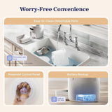 PAWSYNC Smart Pet Feeder APP Control Automatic Food Dispenser Smart Scale 3.6L Capacity