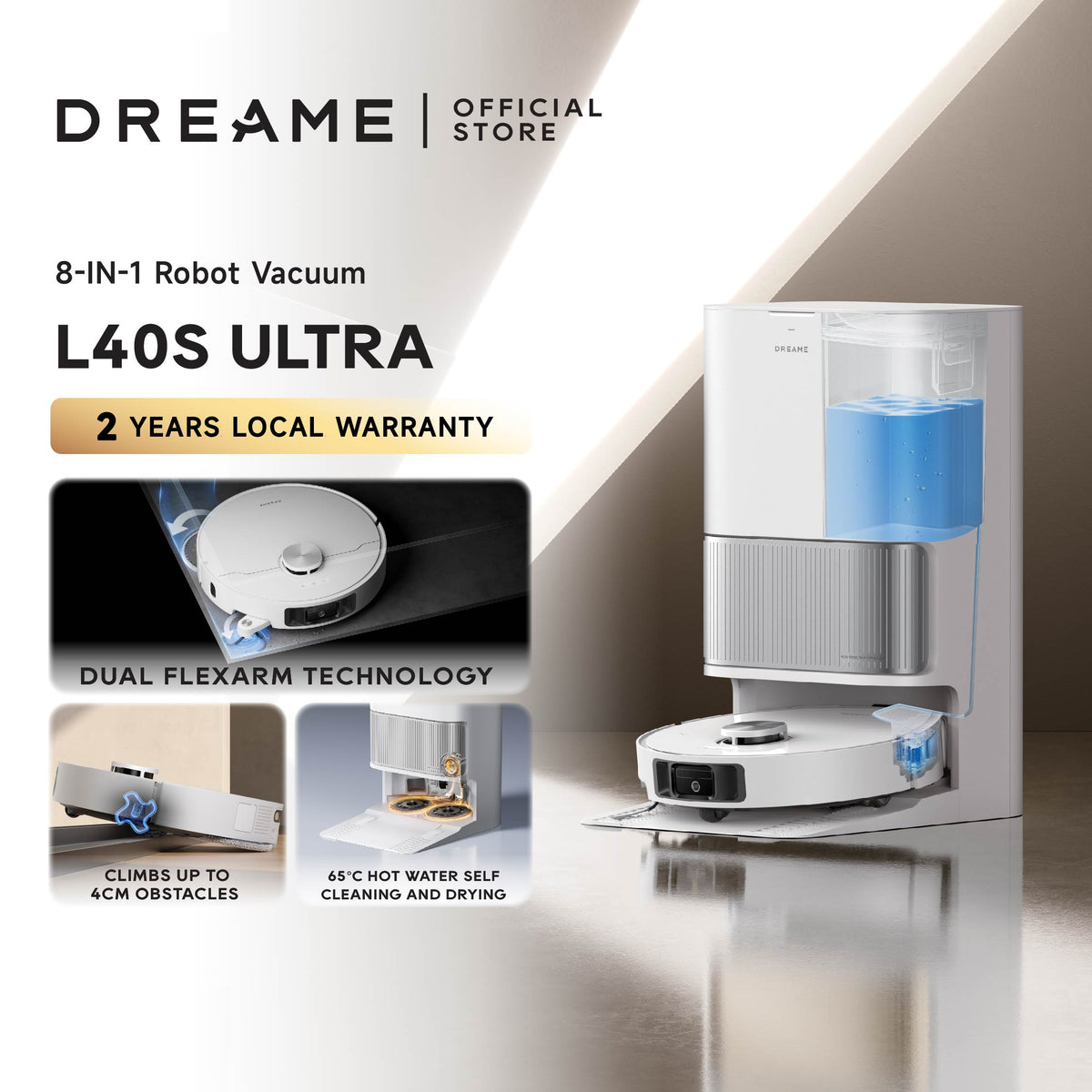 Dreame L40s Ultra Robot Vacuum