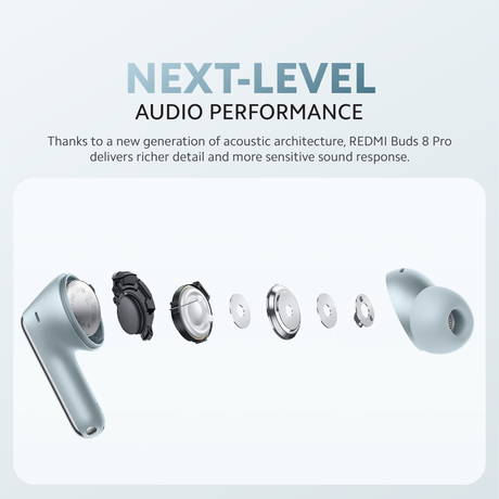 Wireless earbuds and charging case shown in multiple colors from different angles
