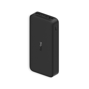 Redmi Fast Charge power bank 18W, 20,000mAh, black, top charging ports